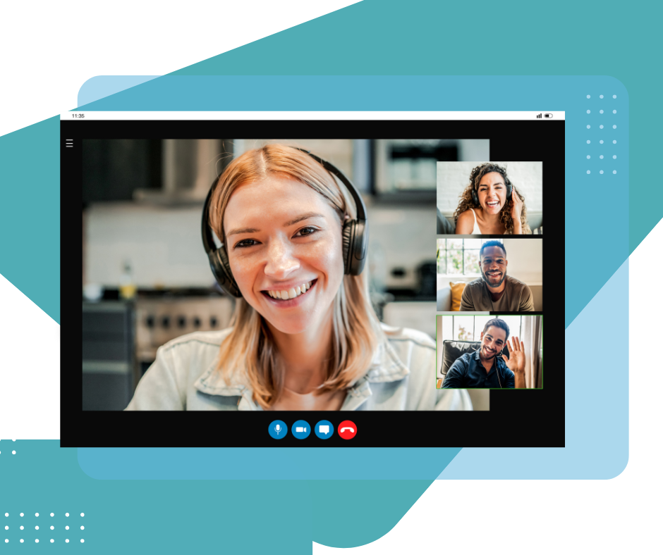 Online Team Business to Business Meeting